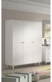 Șifonier de copii alb 150x200 cm BILLY – Vipack