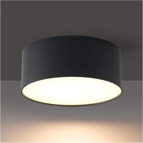 Brilagi - Plafonieră LED FORIS pentru baie, 20W, 230V, Ø 15 cm, negru, IP44