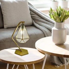 Lampă de masă Rabalux 74201 NORAH 1xE14/40W/230V auriu