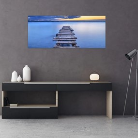 Tablou - Ponton, Zadar, Croația (120x50 cm)