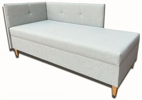 Pat de o persoană (canapea) 90 cm Alissa (cu saltea sandwhich Erik) (S). 1052025
