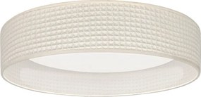 Brilagi-LED lampă LED dimabilă VEL. SM. ST. 36W/230V 3000-6000K, diam. 55 cm, cremă WT + telecomandă