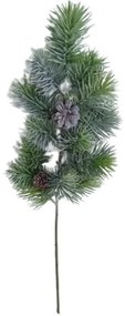 Ramură de pin acoperită cu chiciură, 59 cm