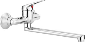 Lobo Baterie pentru bucătărie, montare pe perete Finisaj: Crom BYU_080M