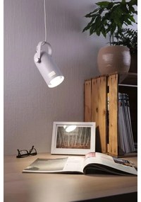 Paulmann 79767 - Lustră LAVEA LED RGBW 1xE27/9W, 230V, pe cablu, albă