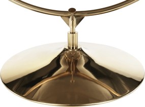 Scaun suspendat cu suport, transparent/auriu/negru, BUBBLE NEW TIP 3