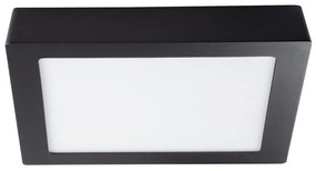 Plafonieră LED KANTI LED/18W/230V 4000K neagră Kanlux 33552
