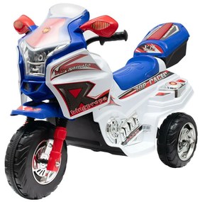 Motocicletă electrică Baby Mix Baby Racer, alb