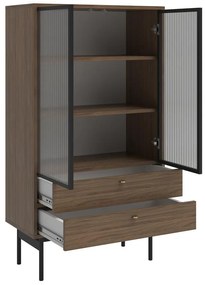 Vitrină Oscar O2  (nuc). 1100505