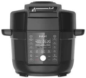 Instant Pot Duo Crisp Ultimate Lid 140005901, 1500W, 6.2L, 11 programe, coș Ultimate Lid, EvenCrisp, negru