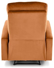 Fotoliu recliner Wonder velvet cinnamon H98 cm