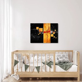 Tablou abstract - Dansatoare (70x50 cm)