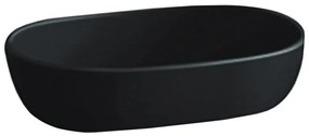 Chiuvetă de blat Mexen Viki 59 x 40 cm, negru lucios - 21056070
