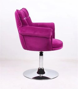 HR804CN Scaun Fucsia din Catifea