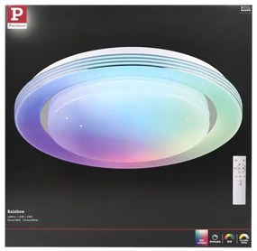 Plafonieră dimabilă LED RGBW/22W RAINBOW 230V Paulmann 70546 + telecomandă