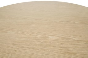 Masa rotunda Nicolas stejar - d120 x h77 cm