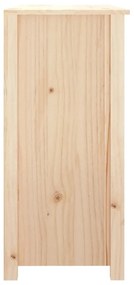 Servanta, 100x35x74 cm, lemn masiv de pin 1, Maro