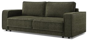 Canapea extensibilă verde Emile - Bobochic Paris