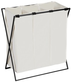 Coș de rufe cu trei compartimente, Trio, WENKO