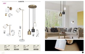 Lustra cu 3 pendule design industrial Alberta 5092 RX
