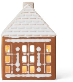 Sfeșnic pentru lumânări pastilă din ceramică Gingerbread Lighthouse – Kähler Design