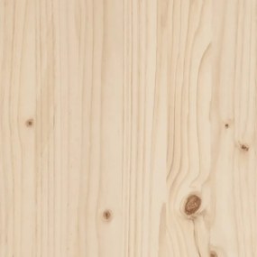 Pat extensibil de zi, 2x(90x200) cm, lemn masiv de pin Maro, 90 x 200 cm