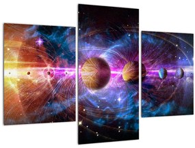 Tablou - Sistemul solar (90x60 cm)