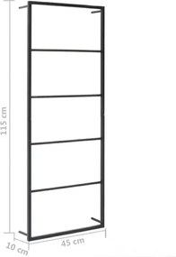 Suport prosop Randa, din metal pentru baie, 115 cm