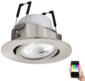 Corp de iluminat LED RGBW încastrat dimabil SALICETO-Z LED/5W/230V Eglo 99672