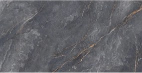 Mexen Walcey Charcoal probă gresie smălțuită rectif. G1, placă podea-perete, luciu - TL150-02-S