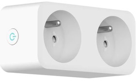 Priză dublă inteligentă NEO LITE 2x16A/230V Wi-Fi Tuya Immax NEO 07751L