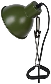 Lampă cu clemă Lucide 45987/01/33 MOYS 1xE27/40W/230V verde