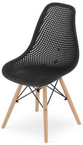 Scaun negru TROY
