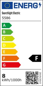 Aplica LED tablou directionabila Picture Lights argintiu satin 5586SS SRT