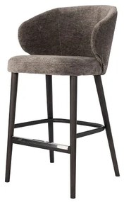 Scaun de bar din lemn tapitat cu material sau piele ✔ model CAPRICE