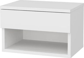 Noptiera Jamot, alb, PAL, 45x29x32 cm