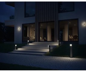 Aplică LED cu senzor L 845 SC 9W/230V IP44 antracit Steinel 078645