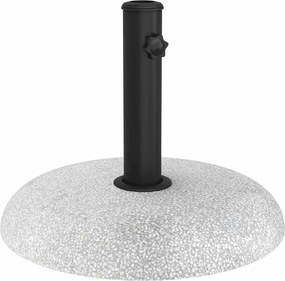 vidaXL Bază pentru umbrelă Manual Gri deschis Ø 45 x 33 cm Beton