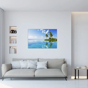 Tablou - Insula tropicală (90x60 cm)
