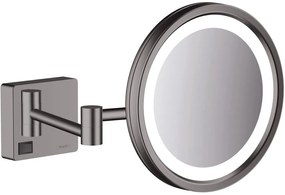 Hansgrohe AddStoris oglindă cosmetică 21.7x21.7 cm rotunde cu iluminare 41790340