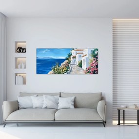 Tablou - Alee lângă mare (120x50 cm)