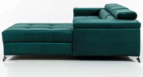 Colțar lemn masiv Extensibil Rita 280x205cm Ladă Depozitare Personalizabil - 33, Colțul în dreapta