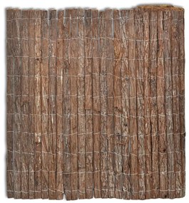 Gard din scoarta de copac, 400 x 170 cm 1, 400 x 170 cm