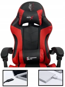 JAKS SCAUN GAMING REGLABIL ECO PIELE ALBASTRU FG-02