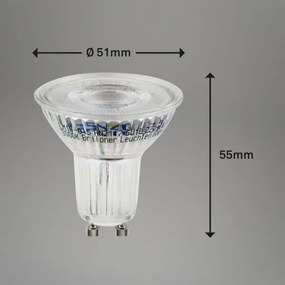 SET 10x bec LED Briloner 0548-003 GU10/3,5W/230V 3000K