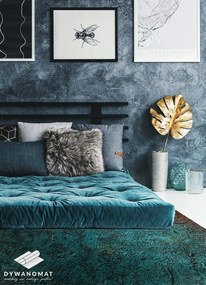 Covor interior din vinil Beton verde maro