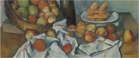 Tablou - Paul Cezanne, The Basket of Apples, reproducere (120x50 cm)