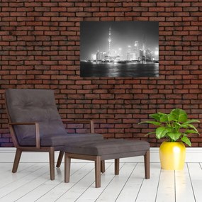 Tablou cu zgârăie nori moderene (70x50 cm)