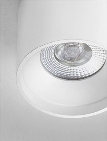 Spot LED aplicat diametru 11cm ANETO alb, NVL-9030773