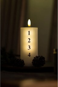Lumânare LED cu baterii (înălțime 15 cm) Sille Advent – Sirius